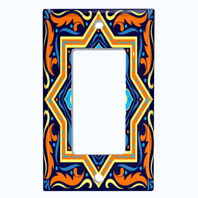 Plaque murale berçante Elegant Tile 1-Gang