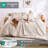 Solayne Boho Tufted Duvet Cover Set – Textured Geometric Pattern, Corner Ties & Zipper Closure-111548995-111549003