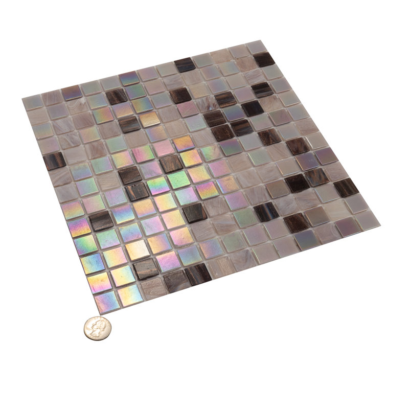 Carreau de mosaïque pour mur et plancher 0,8 po x 0,8 po Mingles