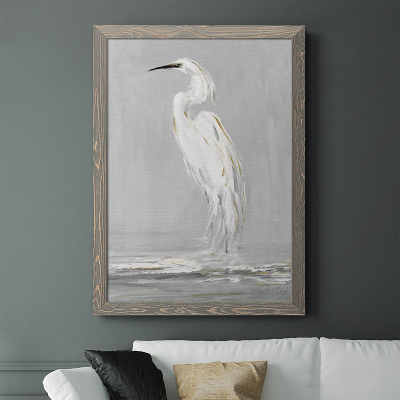 Peinture sur toile Williamsen, gris, H 43,5 po x l 31,5 po x P 1 po