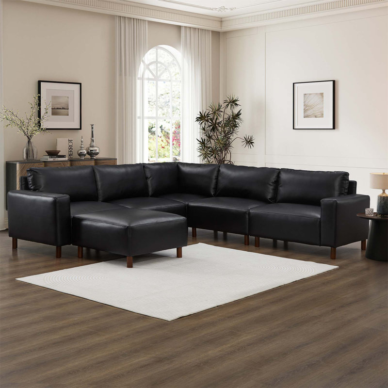 Canapé modulaire Modern Luxury, Noir