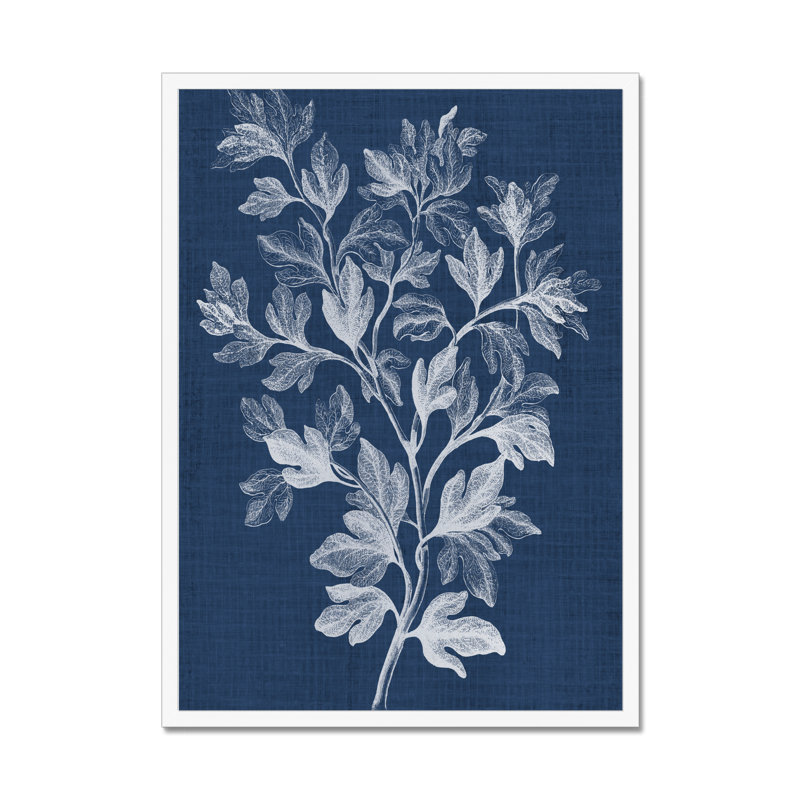 Foliage Chintz I 1 Piece Painting, 95cm H x 65cm W, White Framed Paper Print