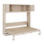 Lit escamotable avec armoires de rangement-704618213