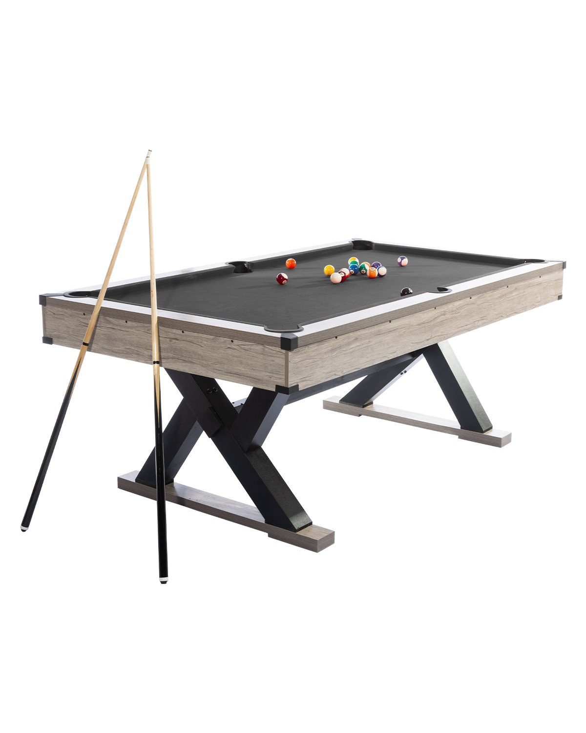 Pool Table Shape gaomon 7ft Pool Table for Home, Heavy Duty Billiard Tables with Sturdy ...