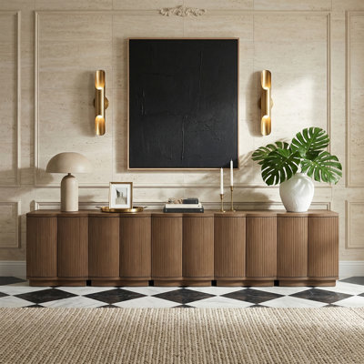 Aveline Oak Veneer Sideboard/Buffet