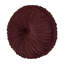 Garnet Tufted Round Decorative Throw Pillow Red