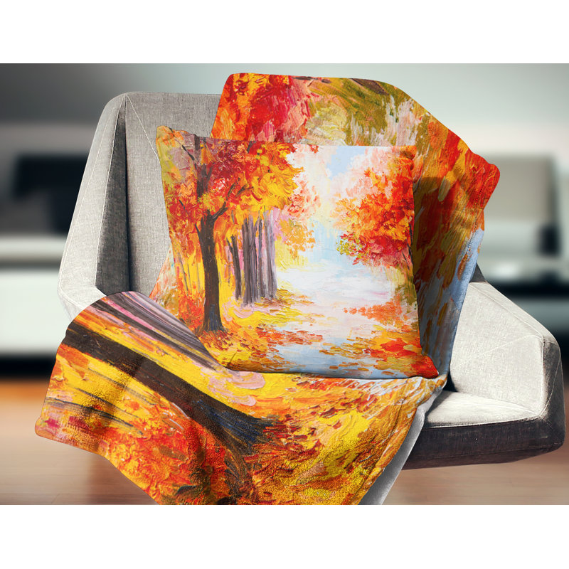 Coussin lombaire Landscape Forest