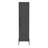 Hagi 71" Tall  Four-Tier Shelf One-Door Linen Shaker Cabinet