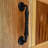 Wrought Iron Spindle Door Pull