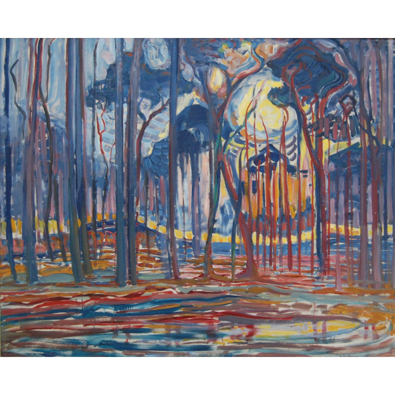 Woods near Oele, 28'' H x 35'' W