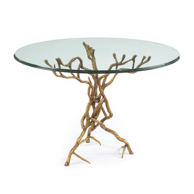 Branches Round Glass Dining Table