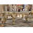 Esopsito 6 - Person Glass Top Four Leg Dining Set