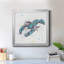 Bulle de homard bleu - peinture sur toile encadrée-282007021-282007008
