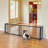 Metal Adjustable Free Standing Pet Gate-406681562-406681563