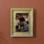 Cadre photo polyvalent 3 pièces or antique pour photos 8 po x 10 po et affichage mural et de table