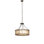 24" Wide Glendale Mission Inverted Pendant