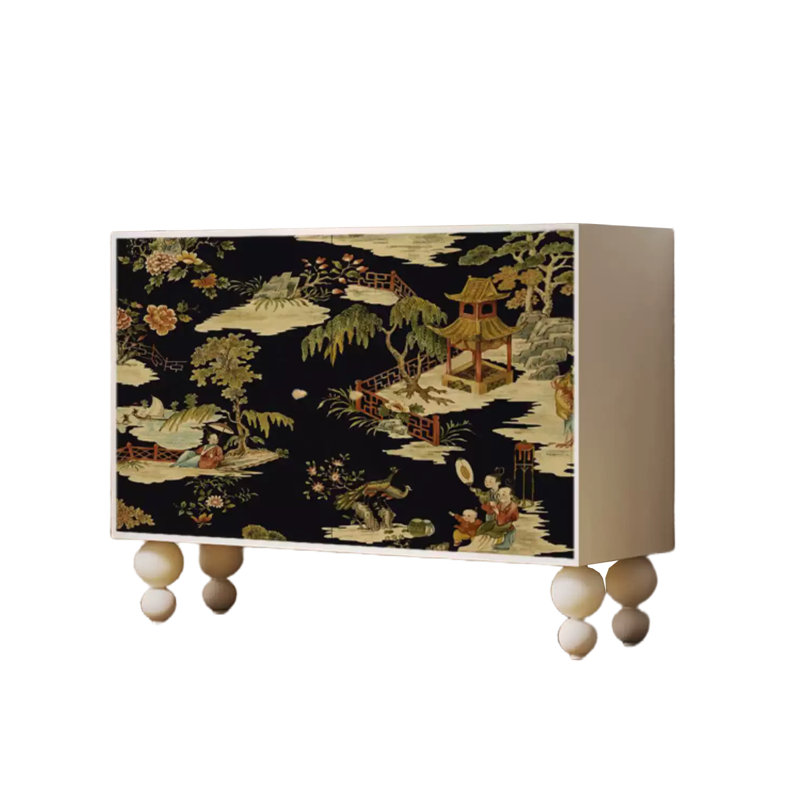 Accent Cabinet Entrance Cabinet Side Cabinet, White