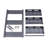 Wall Spice Rack with Adjustable Racks