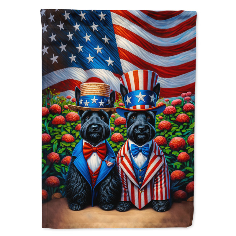Drapeau «All American House», Terrier écossais
