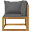 Chaise longue 7 pièces avec coussins-332273168