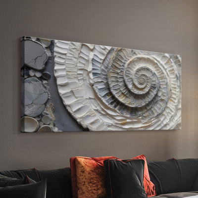 Plaster Dreams VII- Gallery Wrapped Canvas -Ready to Hang