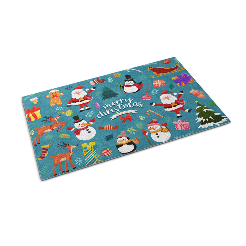 Non-Slip Christmas Outdoor Doormat