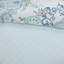8 Piece Cotton Floral Printed Reversible Comforter Set, Blue, Queen-119068588