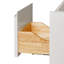   Ensemble de meuble-lavabo mural simple rectangulaire de 42 po avec comptoir à quartz blanc de Carrare, Ensuko-768364787-768364791