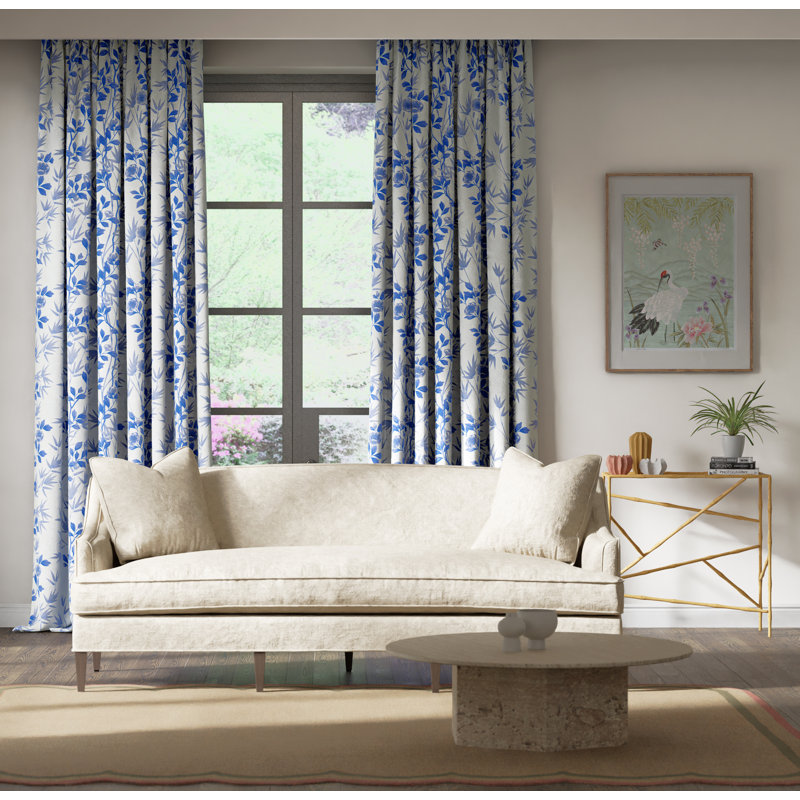 Lady Alford Fabric, Porcelain /China Blue