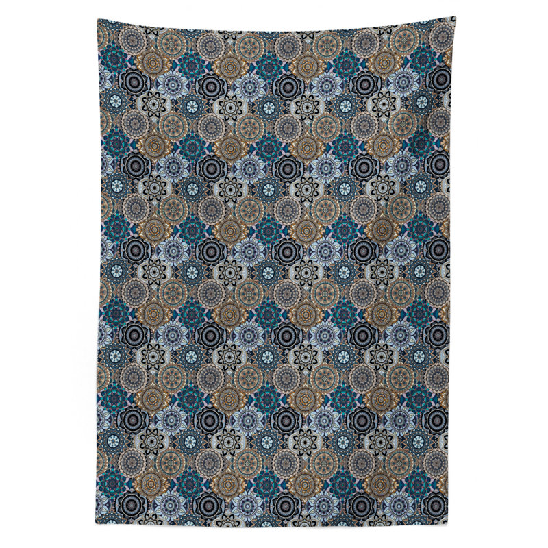 Moroccan Tablecloth, 90" L x 60" W
