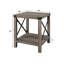 Table de bout avec tablette de rangement ouverte Larenda-1649397577