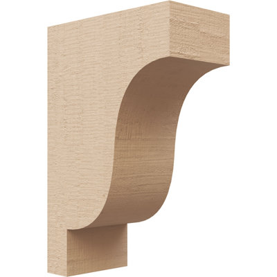 Bois de cèdre brut Newport, grain de bois TimberThane, brun clair apprêté