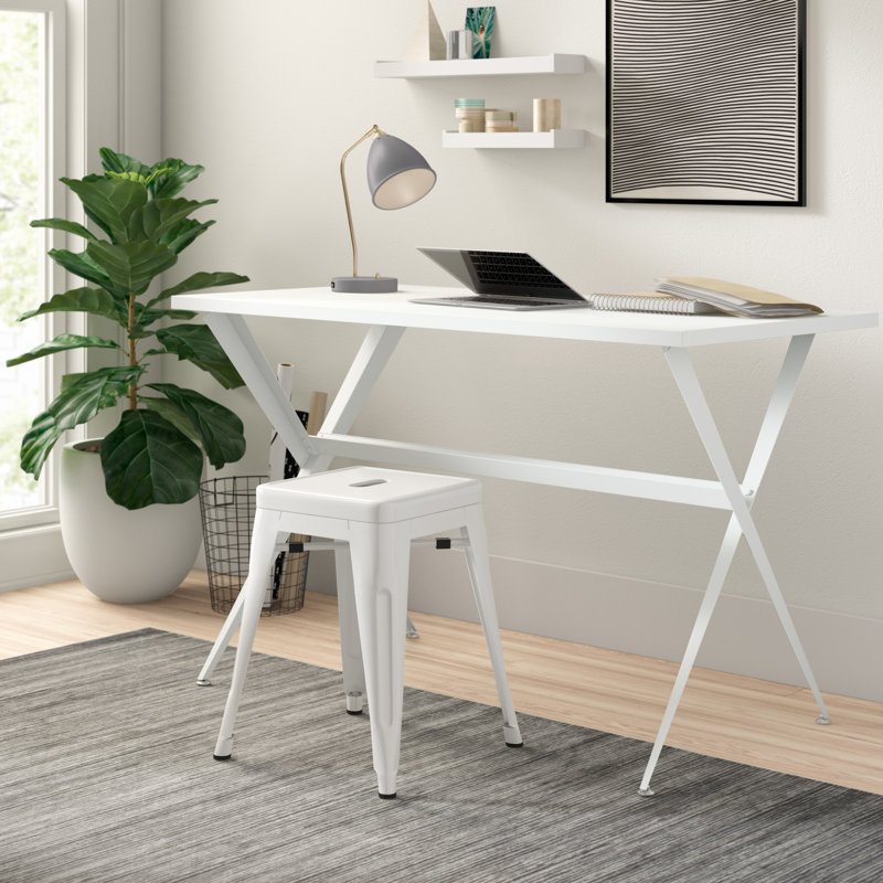 Brycenn Writing Desk, White