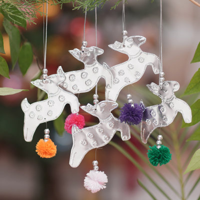 10.25'' Handmade Fabric Hanging Figurine Ornament