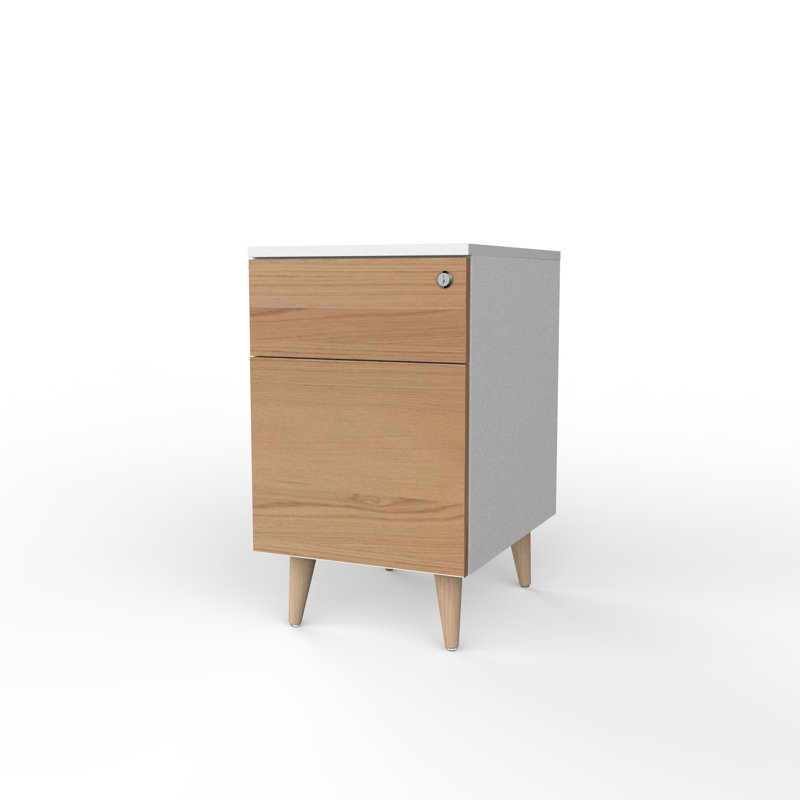 Hamerton 51 cm W Chest of 2 Drawers, Oak