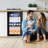 18.15'' 95 Can Single Zone Beverage Refrigerator Cooler Freestanding/built-in Mini Fridge Glass Door For Soda Beer Wine, 32-61℉, Quiet Compressor, Removable Shelves For Home, Office Or Bar