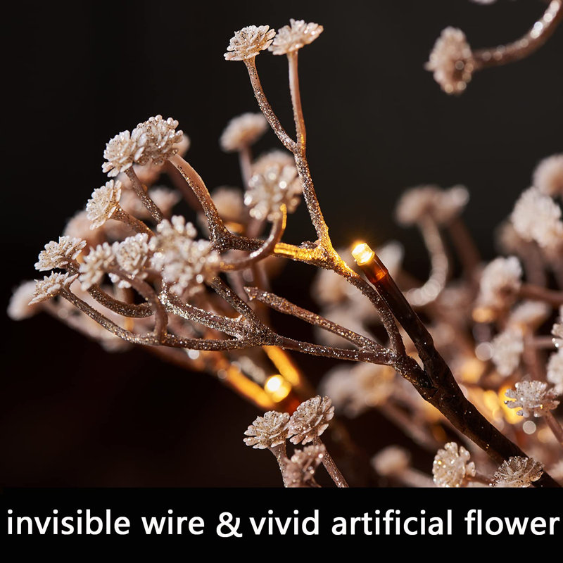 Lighted Flower Trees for Decoration Inside