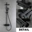 Système de douche complet avec valve brute-91534334
