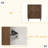 Medieval-Style Modern Shoe Cabinet, Upright Shoe Storage Unit With Vertical Grooved Finish, 31.5-Inch Shoe Cabinet, Suitable For Hallways, Passageways And Entrances.-804887550
