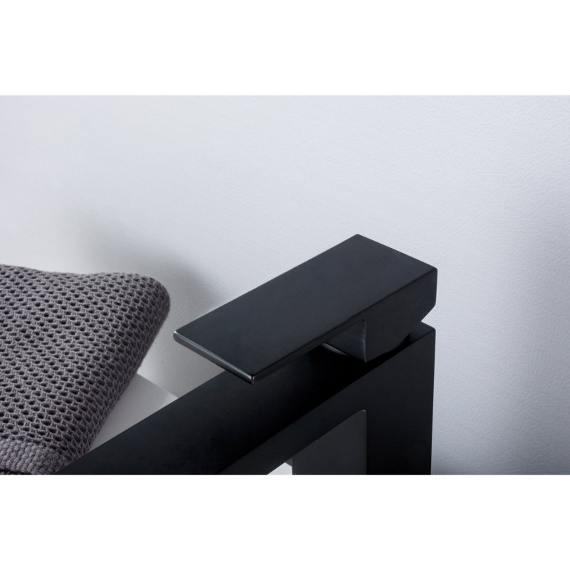 Upc Faucet With Drain, Oil Rubber Black