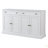 Kitchen Sideboard Storage Buffet Cabinet With 2 Drawers & 4 Doors Adjustable Shelves For Dining Room, Living Room-2137447421