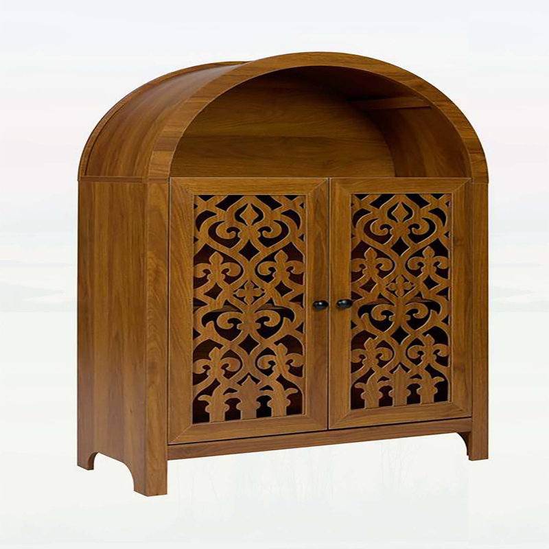 Armoire d'appoint haute et étroite pour la décoration intérieure
