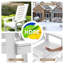 Chaise berçante d'extérieur Plumville-311768947