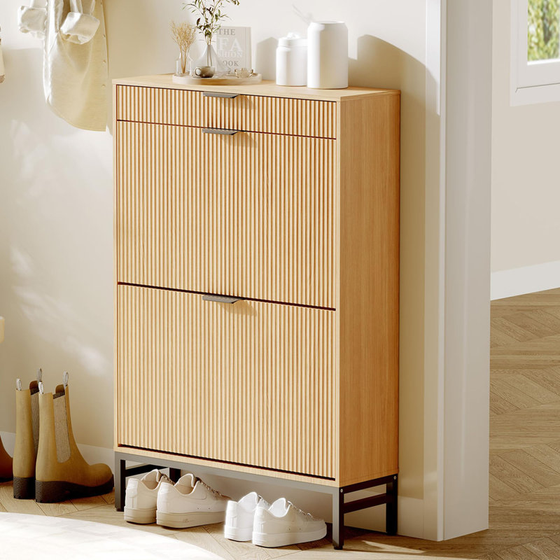 10 Pair Shoe Storage Cabinet