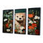 Curieuse loutre dans une prairie fleurie - loutre, art mural-347539137-347539138