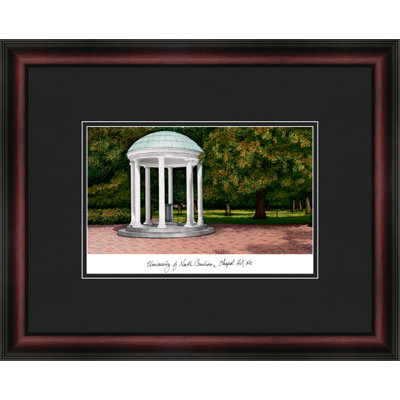 NCAA UNC Chapel Hill Academic Lithograph Picture Frame