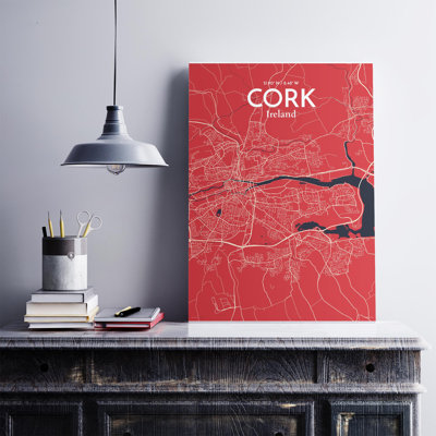 Cork City Map, impression