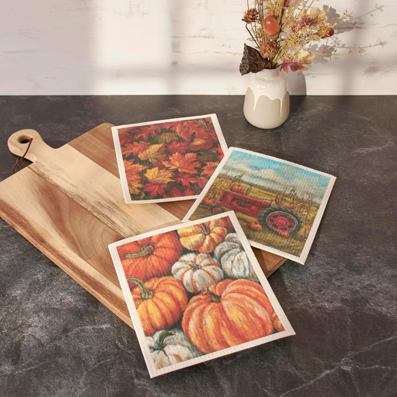  Swedish Discloth Set - Fall Farm