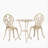 NASSAU CAST 3PC BISTRO SET