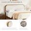 Base de lit tapissier Mid-Century-2093477613-2093477614